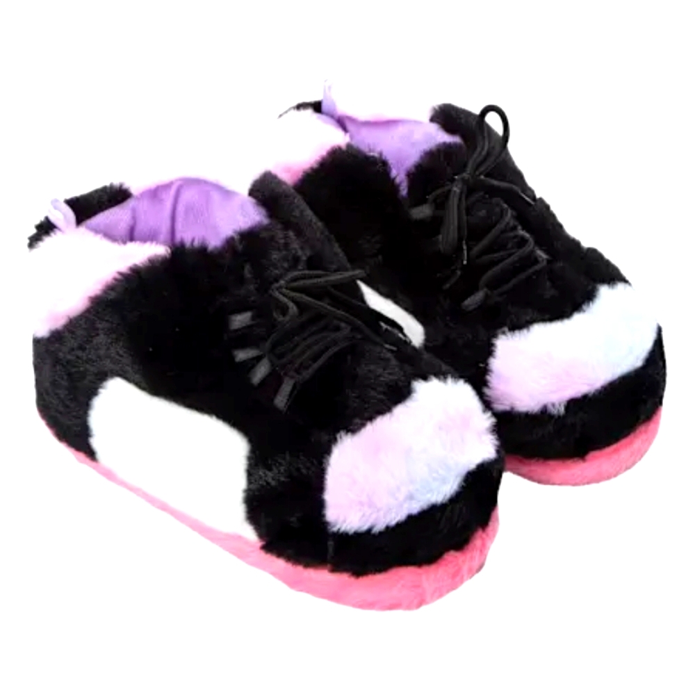 Fuzzy Sneaker Slippers